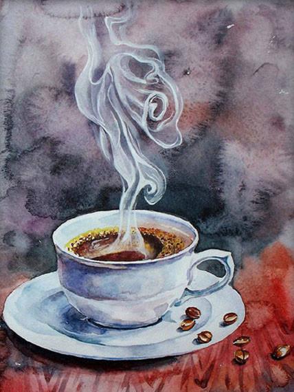 5D алмазная живопись чашка полная квадратная круглая мозаика со стразами вышивка крестиком DIY Алмазная вышивка кофе настенное искусство