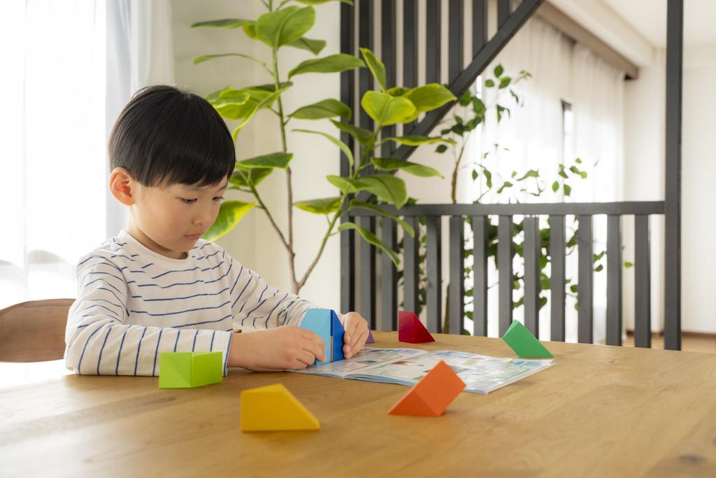 Kumon Publishing 3D Танграм Развивающая игрушка для подготовки к экзаменам, Математика, 3D-головоломка, Для детей от 5 лет, Сертификация ST, RT-10, Игрушка Kumon