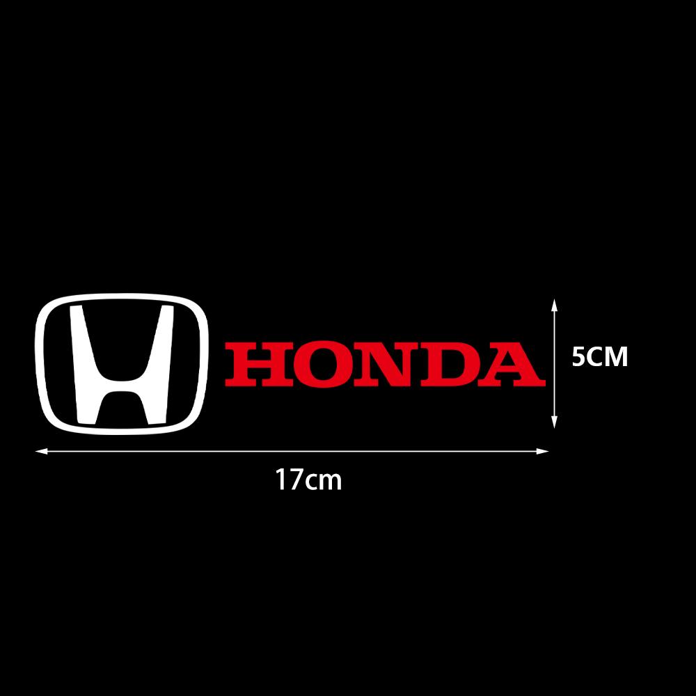 ATL3 Waterproof Car Stickers Vinyl Styling Art Creative Auto Decal Accessory For Honda Fit Civic Jazz Accord CR-Z Vezel