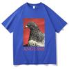 Anguish T-shirt Cute Funny Meme Pigeon Print T Shirts Summer Men Women Casual Oversized Short Sleeve Tshirt Male Vintage Tees