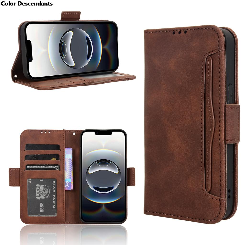 For Samsung Galaxy A56 5G Case Leather Wallet Flip Type Multi-card Slot Leather Book Design Cover For Galaxy A36 5G Phone Case
