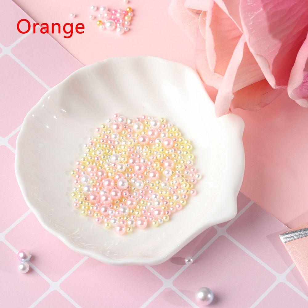 Новые поделки Наполнитель для скрапбукинга Ожерелье УФ-смола Без отверстий Имитация жемчуга Бусины Изготовление украшений