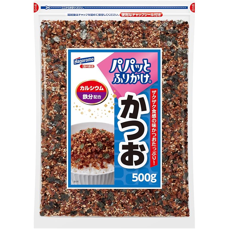 Hagoromo Commercial-use Quick and Easy Furikake (Bonito Flavor) 500g (7375)