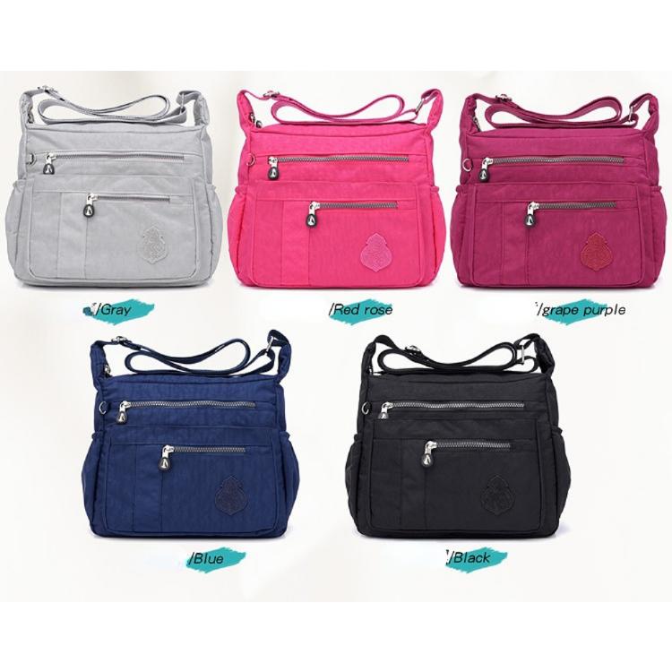 Нейлоновая сумка Женская диагональная сумка через плечо Водонепроницаемая нейлоновая сумка на одно плечо Новая легкая сумка