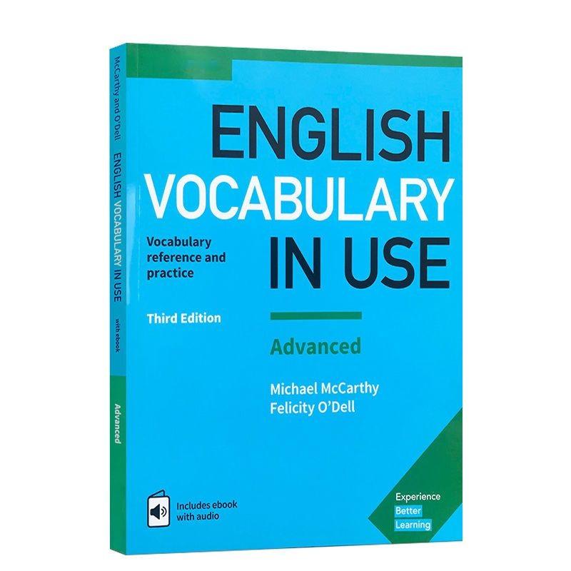Коллекция книг English Vocabulary In Use Подготовка к тестам по английскому языку Профессиональная книга Учебники продвинутый средний начальный
