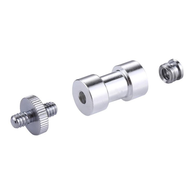 3-в-1 Набор винтовых адаптеров: 1/4 папа на 1/4 папа + 1/4 мама на 3/8 папа + 3/8 мама на 1/4 мама