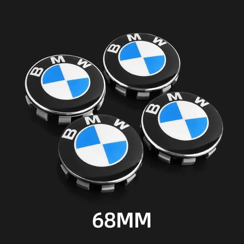 4 шт. 56/68 мм Колпачки ступицы колеса автомобиля Крышка колеса Для BMW M Performance X1 X2 X3 X4 F10 F30 F20 F25 E90 E46 E39 E70 E53 E30 E87