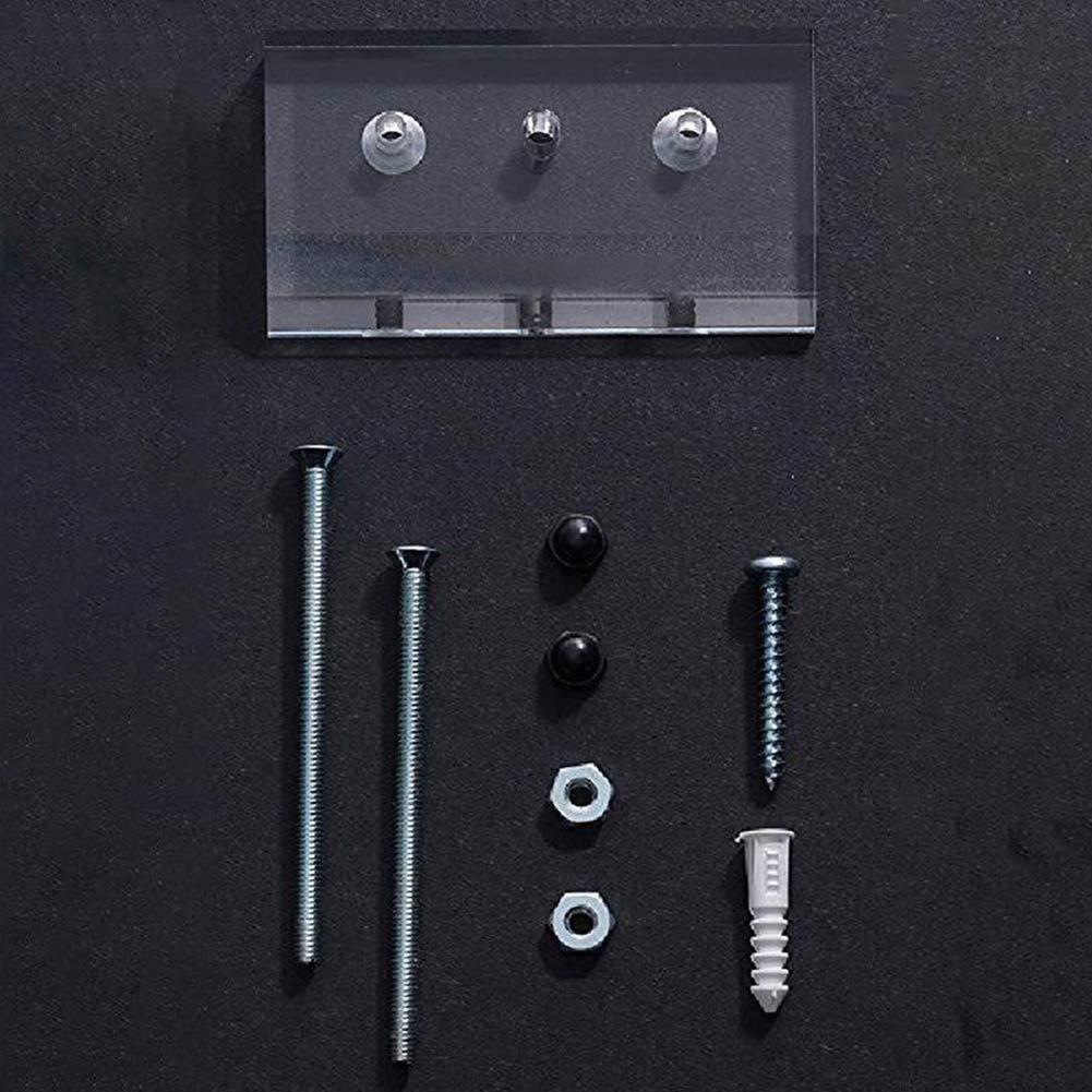 1-4шт настенное крепление для скейтборда, нескользящая стойка для скейтборда, акриловая плавающая стойка для хранения скейтборда в помещении