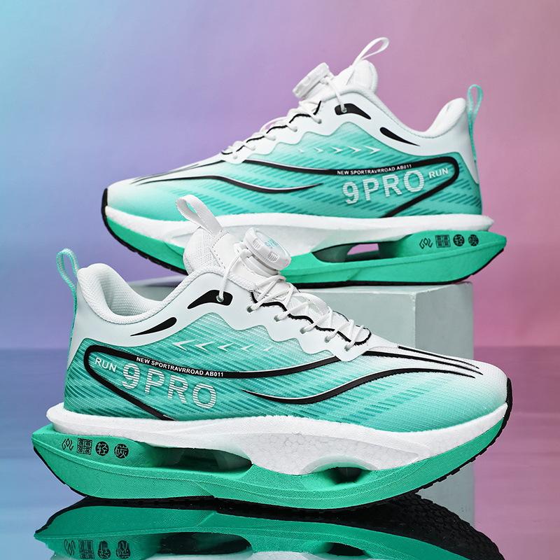 9PRO carbon board running shoes men's snake summer mesh sports shoes sports body test running shoes ultra-light older children