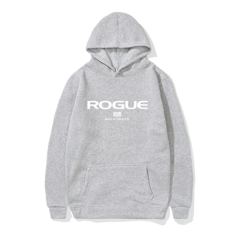 Мужская спортивная толстовка Rogue Fitness 2025 Хип-хоп пуловер