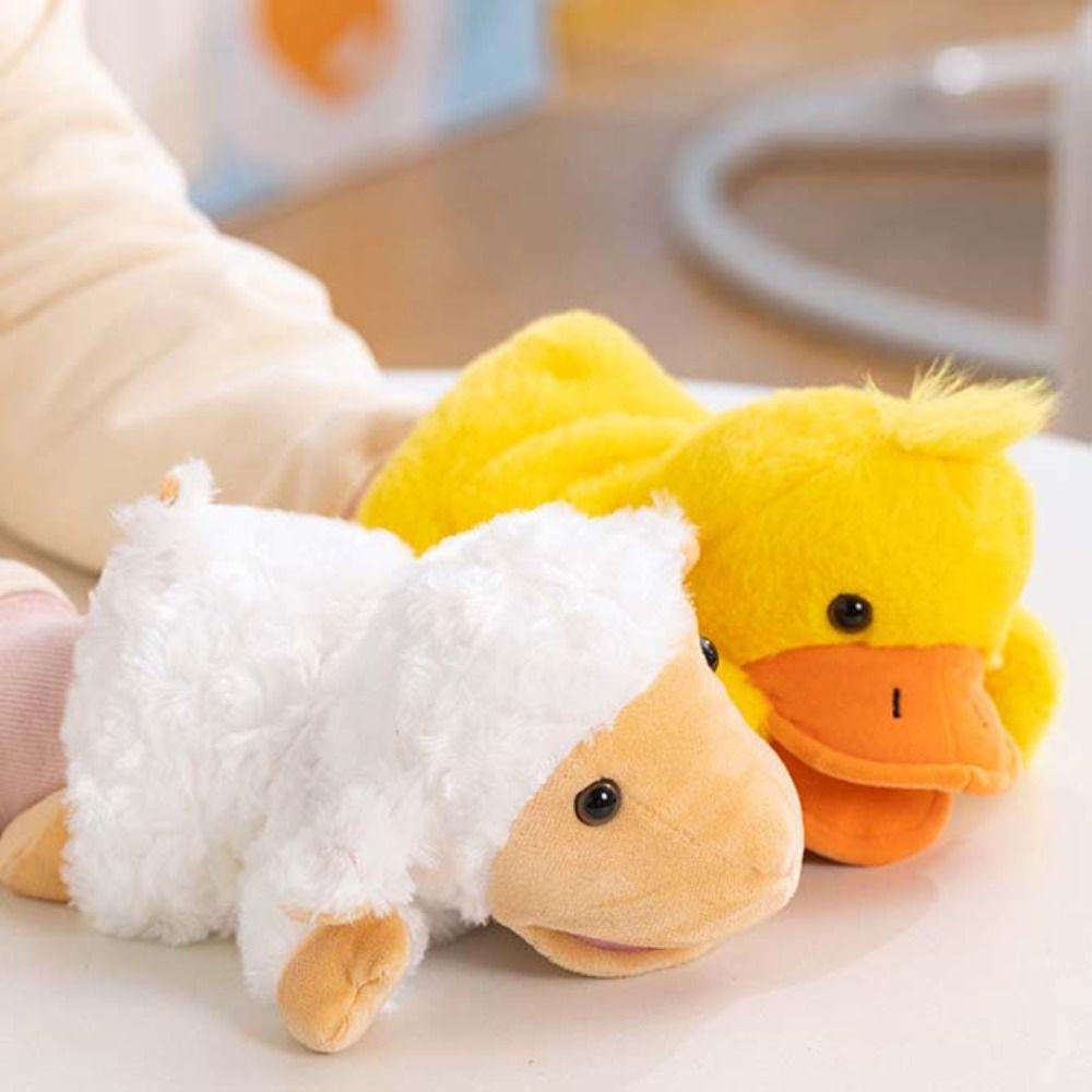 24cm Stuffed Hand Doll Cartoon Stuffed Plush Animal Toy Plush Animal Puppets Role-Playing