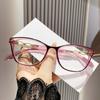 Square Eyeglasses Frame Retro Anti Blue Light Women's Eye Glasses Brand Design Trend High-Definition Lenses Optical Frame Eyewear Fashion Accessories