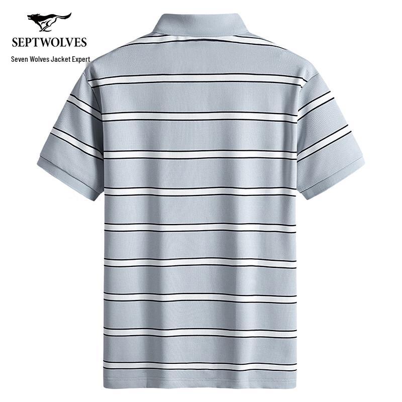 Septwolves Men's Anti-Bacterial Cooling Polo T-Shirt