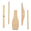 1/1 Set Crepe Spreader Heat-resistant Burr-free Non-stick Time-saving Scratch Resistant Bamboo Dragonfly Egg Pie Scraper Home Supply