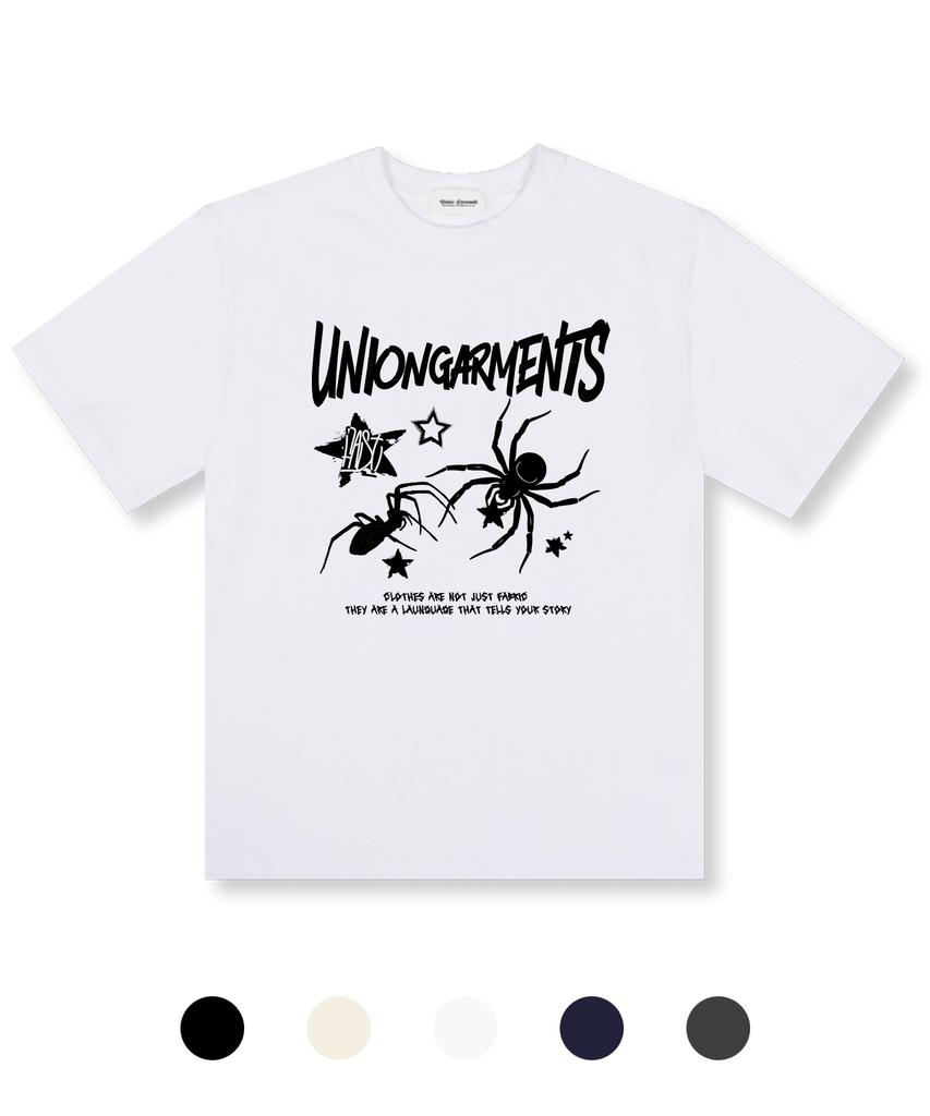 UNION GARMENTS Starspider Oversized Short Sleeve T-Shirt 5 Colors