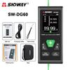 SNDWAY SW DR60 DR100 DG60 DG100 Лазерный дальномер Двунаправленная лазерная рулетка Двусторонний электронный уровень Измеритель расстояния
