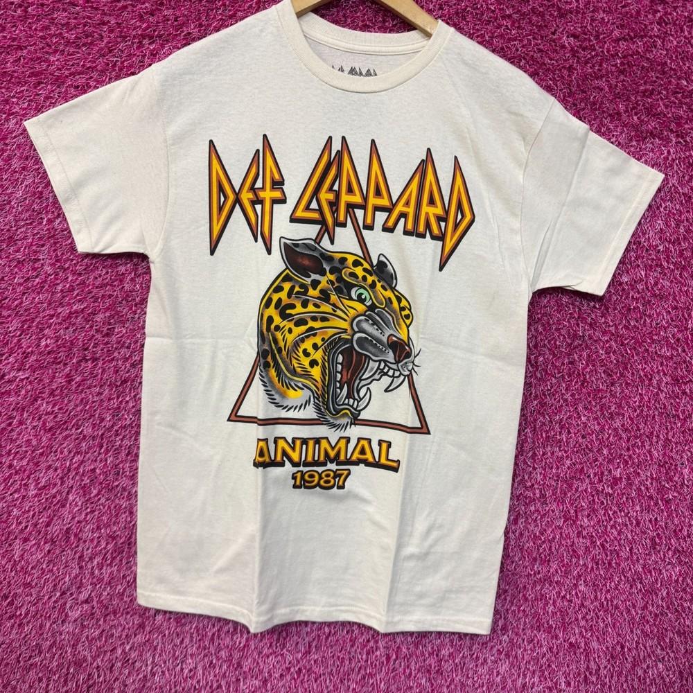 Def Leppard Animal 1987 Americana Татуировка Хэви-метал Футболка M Унисекс
