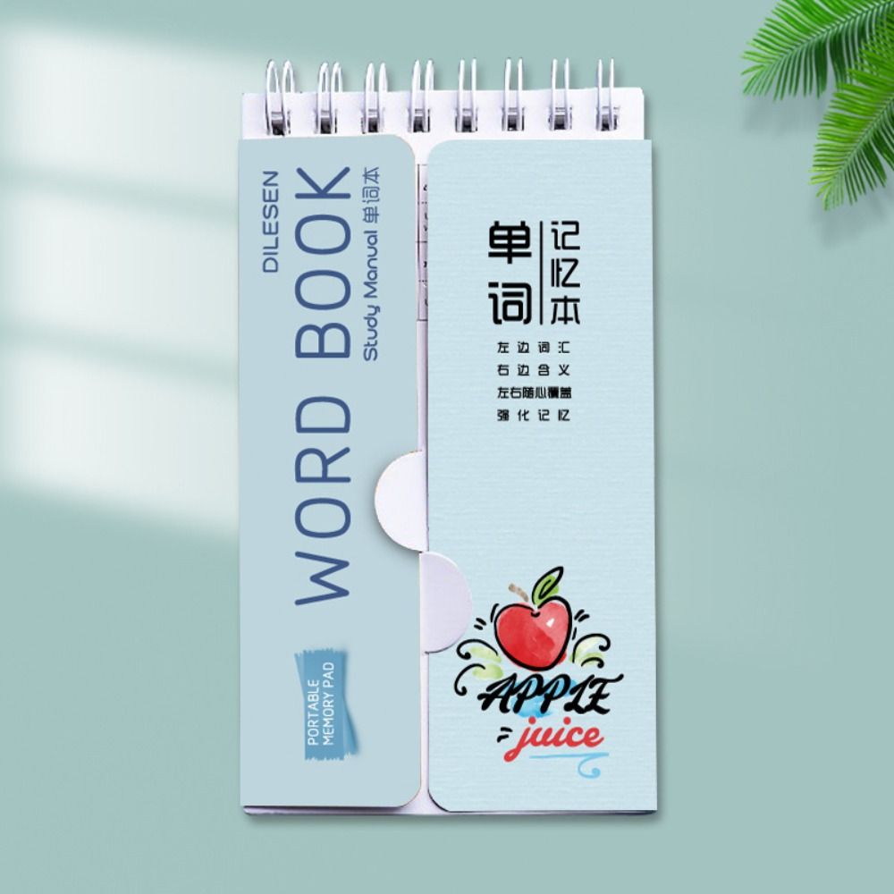 Карманный блокнот с вкладышами, книга со словами, мини-спиральный блокнот, ручная учетная книга, офисные школьные принадлежности