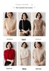 Women's Retro Chinese Style Jacquard Cashmere Sweater with Stand Collar and Frog Buttons