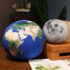 Solar System Popular Science Planet Moon Pillow Earth Moon Mars Children Plush Toys Planet Gifts
