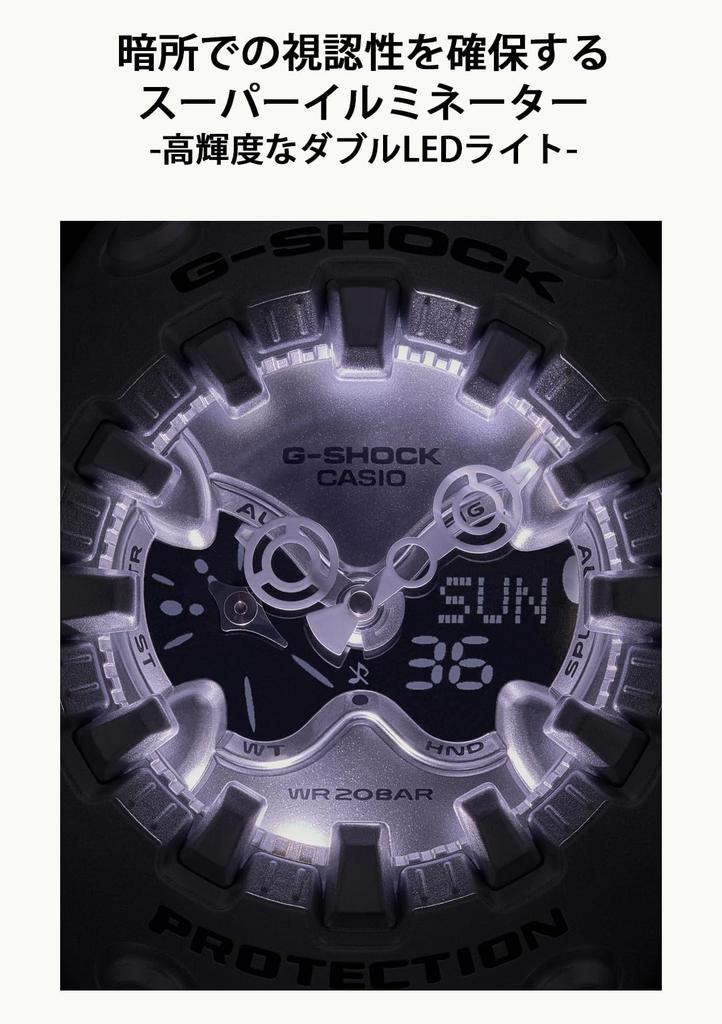 Часы Casio G-Shock [Официальный японский продукт] GA-V01-1AJF / -V01A-8AJF Мужские Серебристые / Черные