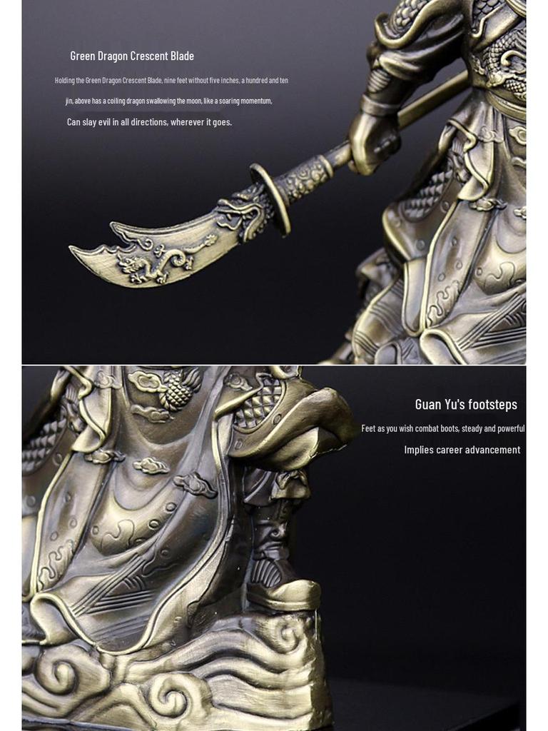 Украшение Будды для интерьера автомобиля - Гуань Гун Бог богатства для мира и защиты