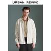UR Men's Textured Lapel Casual Jacket
