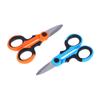 1Pcs Stainless Steel Scissors Household Shears Tools Electrician Scissors Stripping Wire Cut Tools For Paper Cable And Fabrics