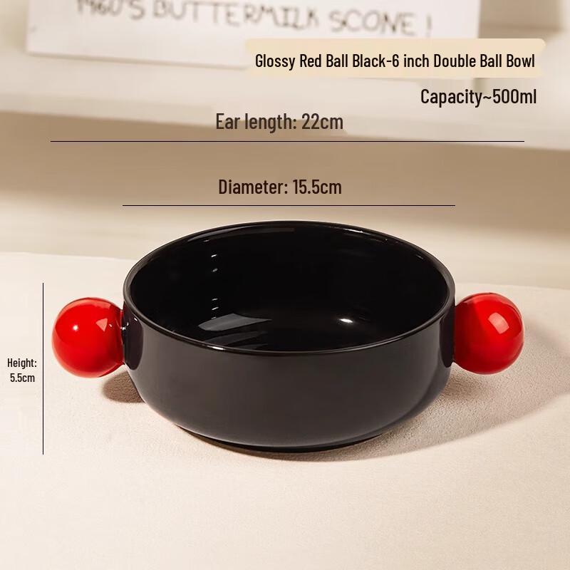 ZISIZ Керамическая форма для выпечки с двойными ручками