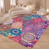 Богемская мандала красочный ковер большой площади противоскользящий коврик для гостиной спальни домашнего декора