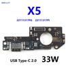 For Xiaomi Poco X5 USB Charging Port Dock Charger Connector Micphone Board Main Motherboard Flex Cable Fast Charge