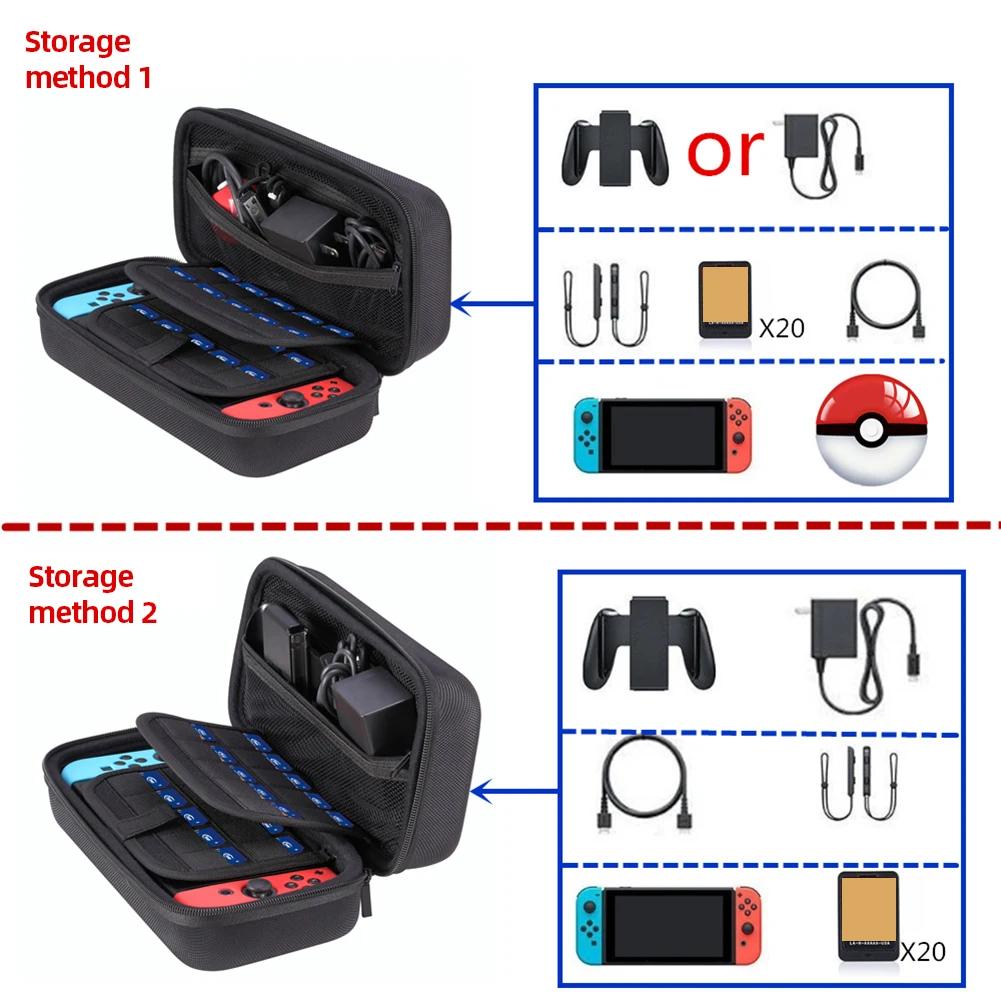 Портативный защитный чехол для хранения, сумка для Nintendo Switch OLED, дорожный чехол для консоли Switch OLED, аксессуары для Joy-Con