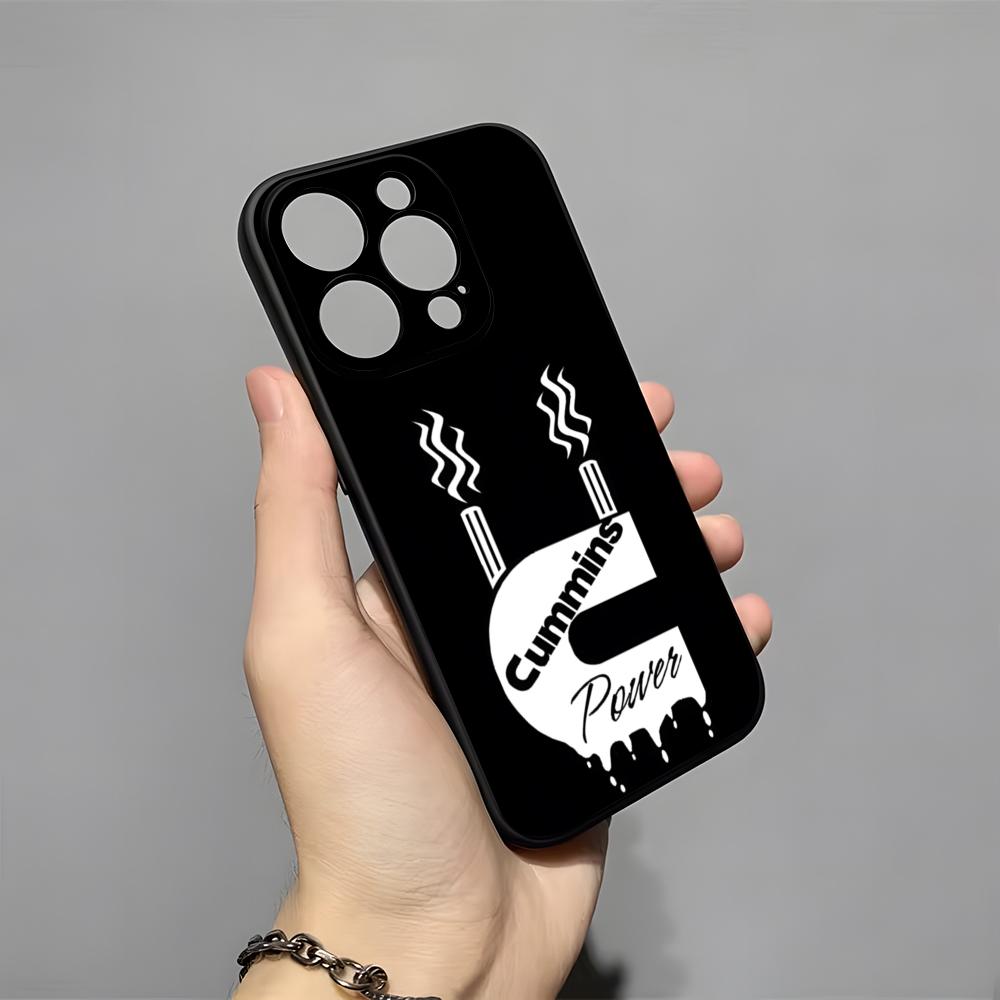 Gas Fueled Engine Cummins Phone Case For 16 Pro Max Iphone 15 14 Pro Max 13pro 11 X Xs Xr 8 7Plus Silicone Cover