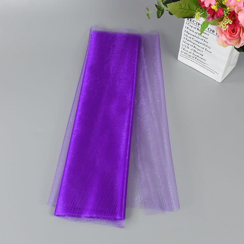 5/10 м свадебное украшение хрустальный тюль рулон органза прозрачная ткань для свадебной арки день рождения вечеринка фон DIY декор стул пояс