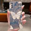Phone Case For VIVO Y70S / Vivo IQOO U1 Funda Capa Butterfly Bow Protective Casing Transparent Soft Silicone TPU Cover Coque