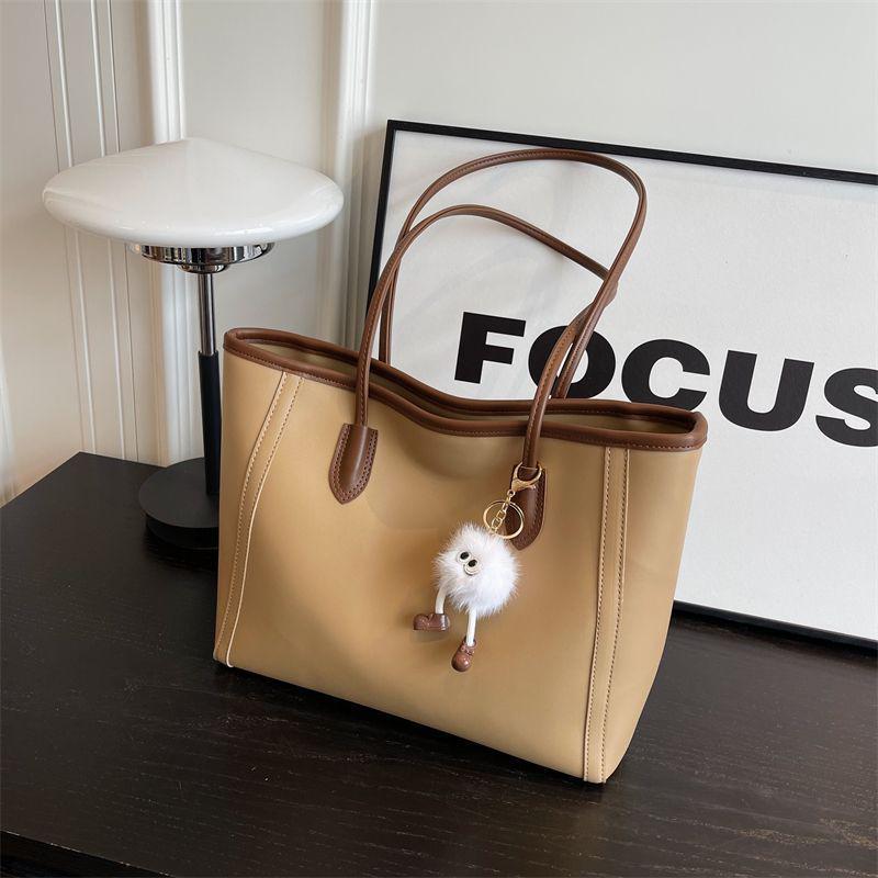 Женская универсальная сумка-тоут большой вместимости - Весенне-летняя сумка через плечо 2025 года для работы и поездок