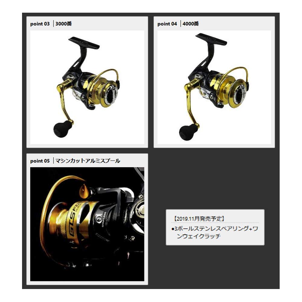 PROX 2000 GTSF2000 Spinning Reel GTS-FOUR
