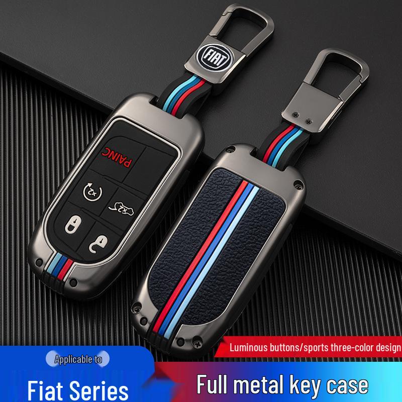 Чехол для ключа GAC Fiat Viaggio/Ottimo с металлической оболочкой и защитной пряжкой