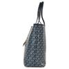 MICHAEL KORS Eliza Letter Logo Printed Detachable Pendant Cotton Tote Bag Tote Bag Shopping Bag Shoulder Handbag Regular Women's Blue