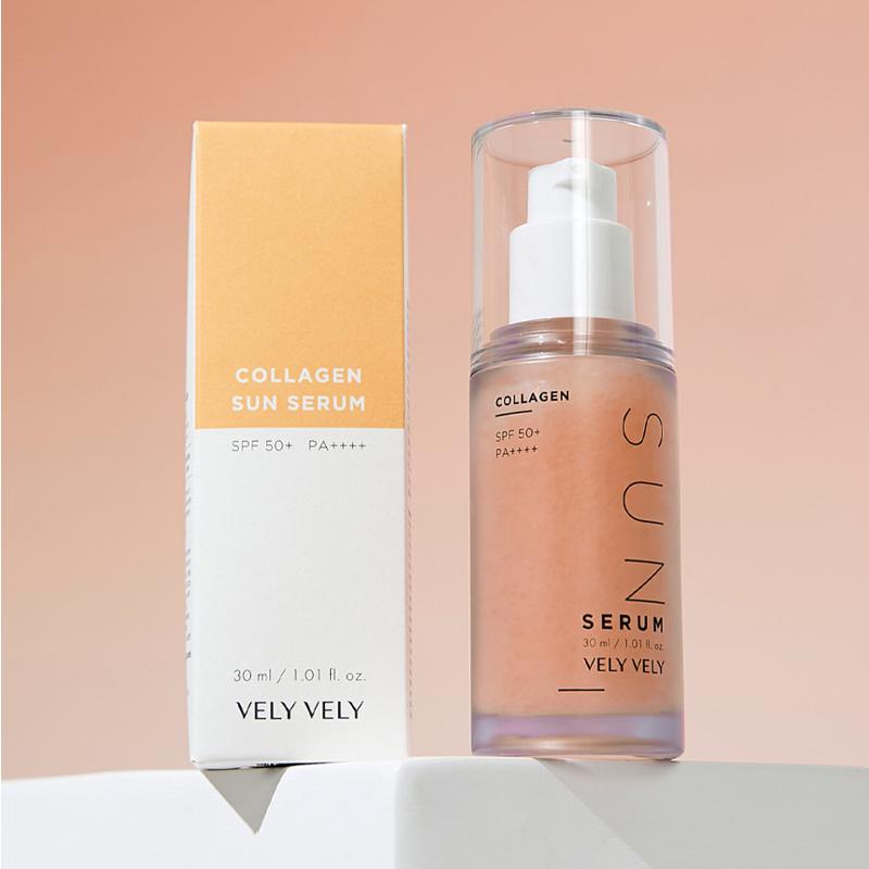 VELY VELY Солнцезащитная сыворотка с коллагеном SPF 50+ PA++++ 30 мл