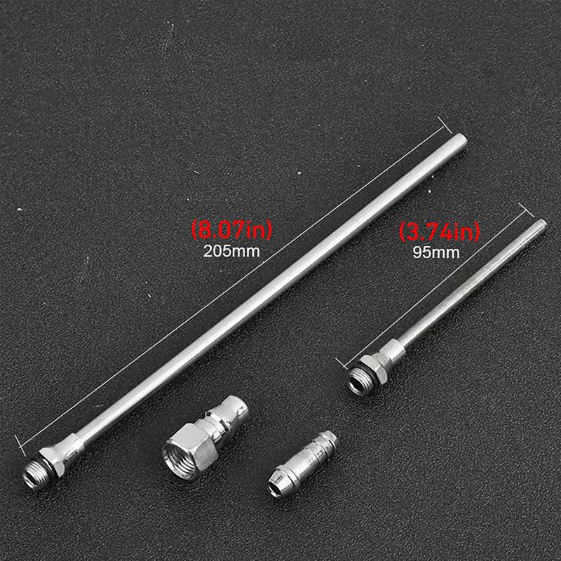 Компрессор воздуходувки Пневматический воздуходувка Сплавный воздушный инструмент с 2 воздушными насадками Очистка пыли Мощные аксессуары для чистки автомобиля