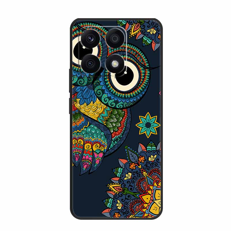 Чехол для Xiaomi 17 5G Цветы Бабочки Мягкий Силиконовый Чехол для Телефона для Xiaomi 17 5G Крутой Волк Животные Защитный Ударопрочный Чехол