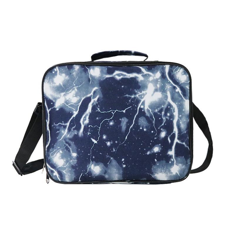 Сумка для ланча, студенческий ланч-бокс, ланч-бокс, один предмет на картинке, сумка с термотрансфером на заказ, термотрансфер.