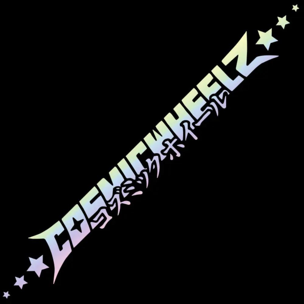 Cosmicwheelz Letter JDM Car Stickers for Automobile Front Windshield and Rear Windscreens Auto Window Door Vinyl Decals