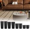 1Set Sofa Leg Wardrobe Furniture Legs Table Extended Pad Replacement With Screws Home Supplies