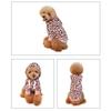 Pet Dog Hoodie Winter Warm Sweater Small Medium Large Dogs Leopard Print Casual Pullover