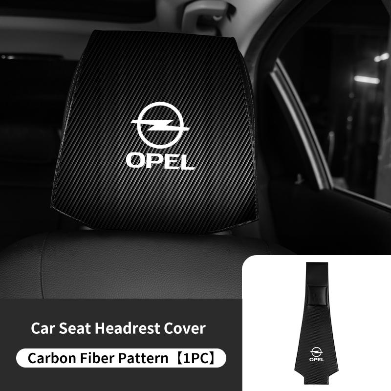 Универсальная накладка-чехол на подголовник автомобильного сиденья, аксессуары для Opel Astra H G J Insignia Corsa Zafira Meriva Mokka