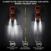 9005/HB3 H8/H9/H11 LED Bulbs Combo High Brightness 6000K White Mini Car LED Headlight Lamps
