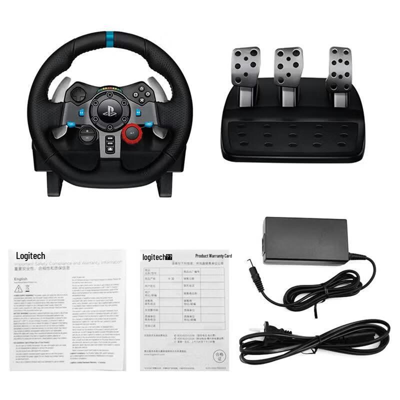 Logitech Игровой руль с обратной связью G29 G923 для ПК/PS4/PS5