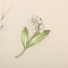 Elegant Orchids Brooch Handmade Brooch Fashion Clothing Jewelry Accessory Alloy Texture Gift for Fashion Individual